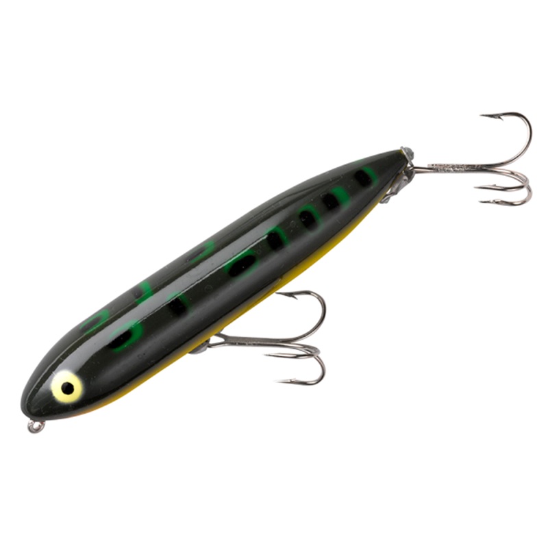 Heddon Zara Spook|Bullfrog|Baby Bass|Bone|Fluorescent Green Craw|Natural Perch|Black Shiner|Natural Frog|Black Shore Minnow