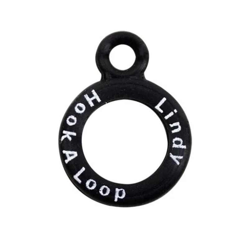 Lindy Hook-a-loop|Black|Chartreuse