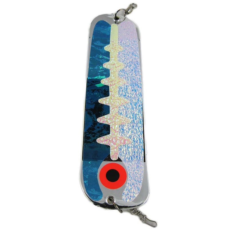 Pro King Flasher|8″|Blue Baracuda|Blue Scumline|Charlie’s Special|Dew Scumline|Green Dragon Slayer|Green Scumline|Snow White|Steph’s Flash