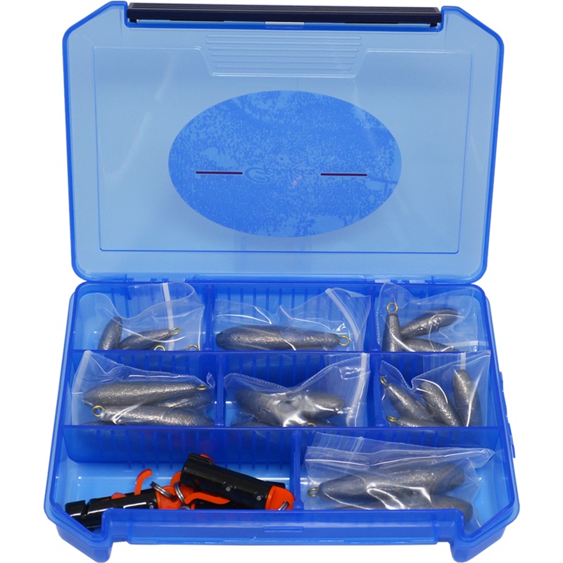 X Tackle Trolling Weight Kits|29pc. Kit w/ Storage Box|37pc. Kit w/ Storage Box