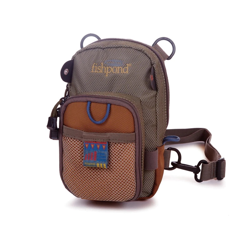 Fishpond San Juan Chest Pack|Sand/Saddle Brown|Tidal Blue