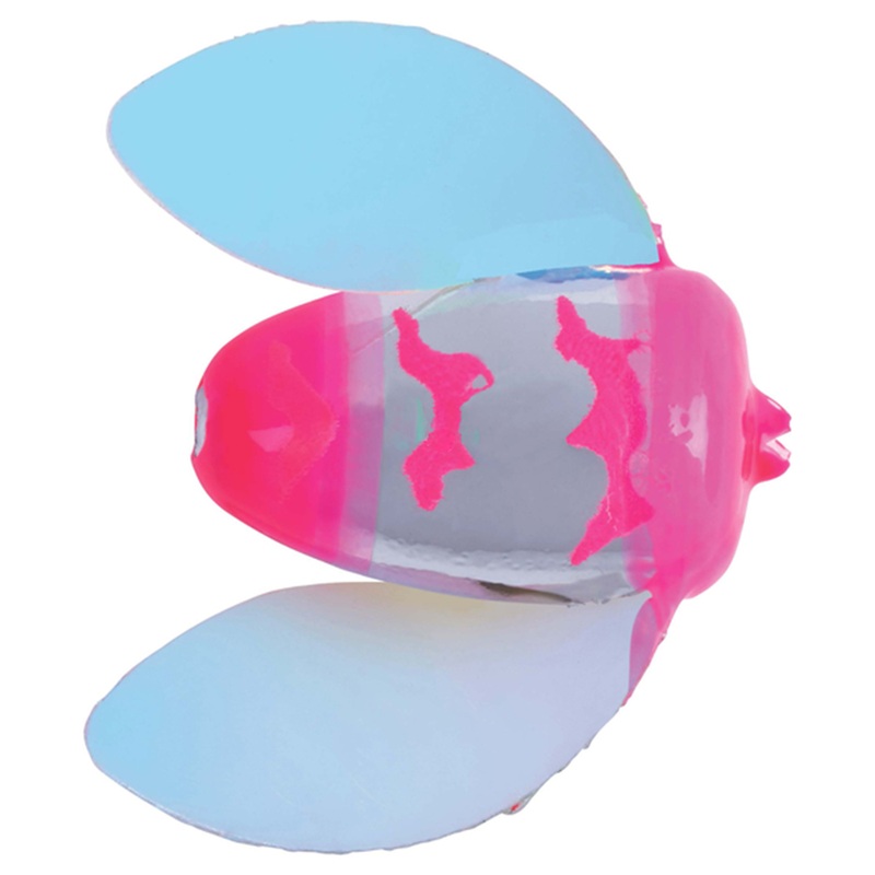 Yakima Spin-N-Glo||12 (3pk)|UV Pink w/ Pearl Wings|Black Chartreuse Silver Flake w/Mylar Wings|Firetiger w/ Pearl Wings|Lime Chartreuse w/ Pearl Wings|Metallic Watermelon w/ Mylar Chartreuse Wings|Nickel w/ Mylar Wings|Sunset w/ Black Wings|Flame Chartreu