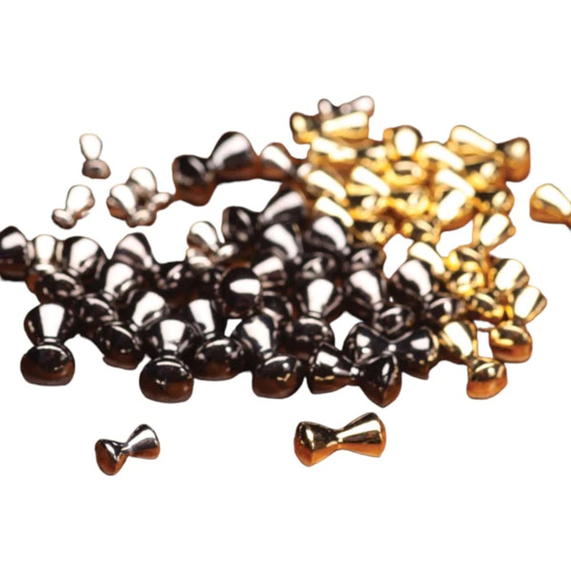 Hareline Brass Eyes|3.2mm (1/8″)|4mm (5/32″)|4.8mm (3/16″)|Gold|Nickel