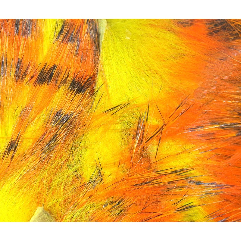 Hareline Rabbit Strip – Tiger Bar