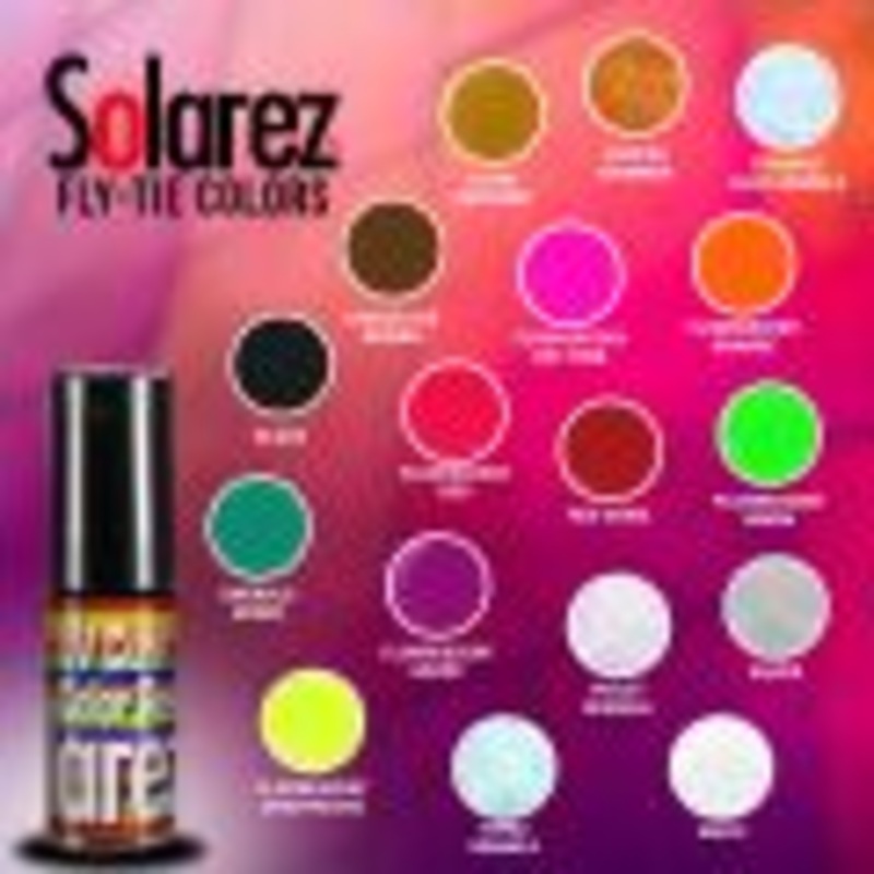 Solarez Color UV Resin|Black|Fluorescent Chartreuse|Fluorescent Orange