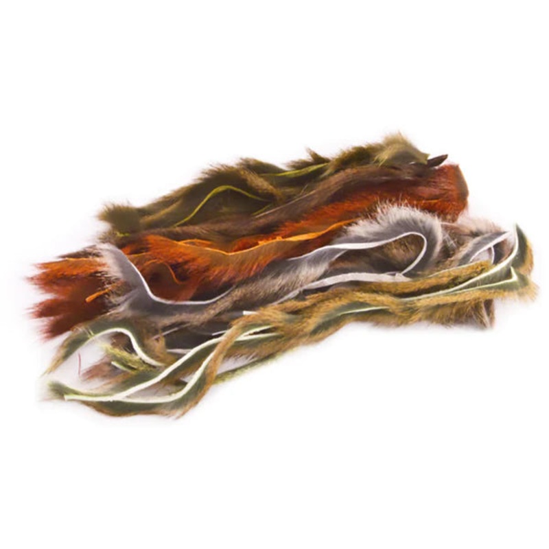 Wapsi Pine Squirrel Zonkers|Natural|Olive|Black|Crawdad Orange|Rust|Sculpin Olive|Brown|Purple