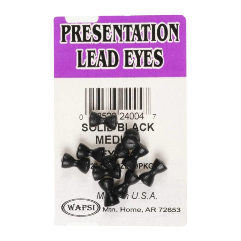 Wapsi Presentation Lead Eyes|Micro|Mini|Extra Small|Small|Medium|Black|Plain|Plated