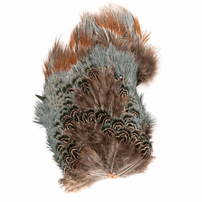 Wapsi Ringneck Rump Patch|Natural|Chocolate Brown|Orange|Golden Yellow