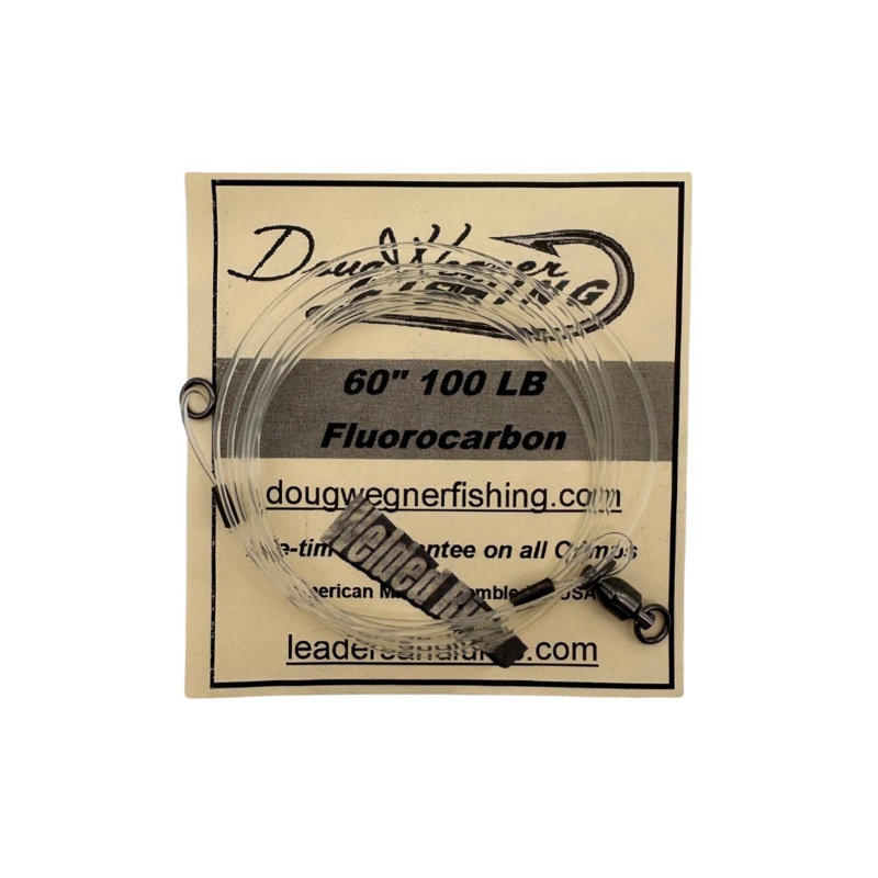 Leaders & Lures DW Leaders|130| 9″ Fluorocarbon BB Ring|130| 9″ Fluorocarbon Stay-Lok|130| 9″ 49 Strand Stay-Lok|130| 9″ 49 Strand  BB Ring|130| 12″ 49 Strand Stay-Lok|130| 12″ 49 Strand BB Ring|130| 18″ 49 Strand BB Ring|130| 18″ 49 Strand Stay-Lok|80| 6