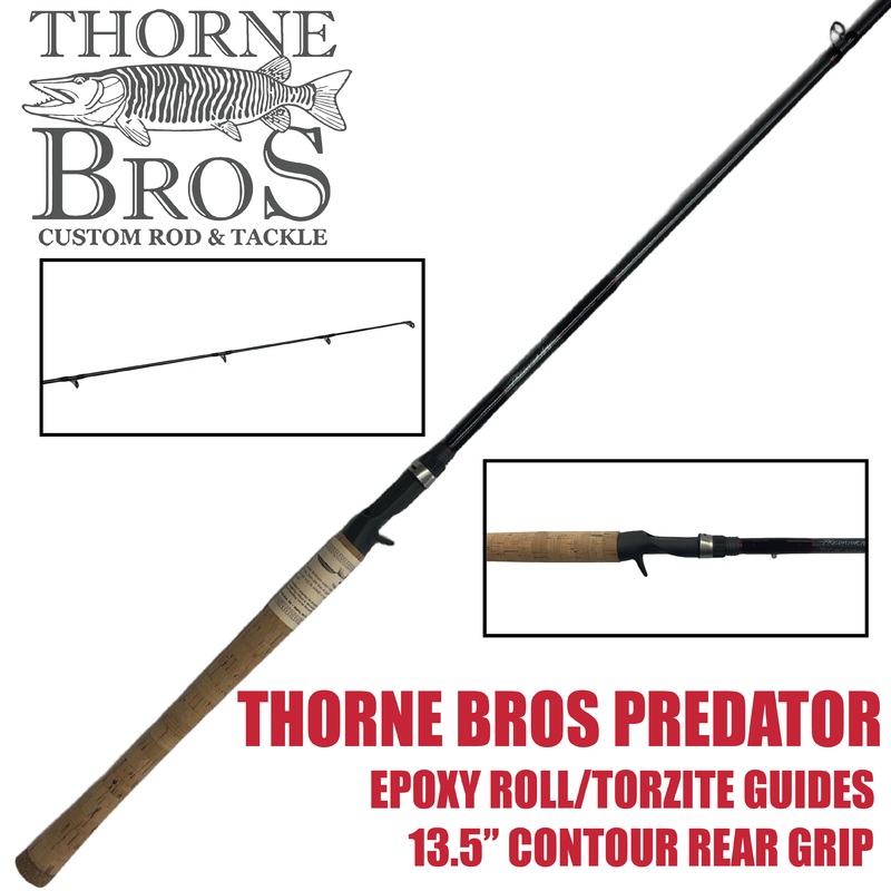 Thorne Bros. Predator Bass/Walleye Rods – Casting