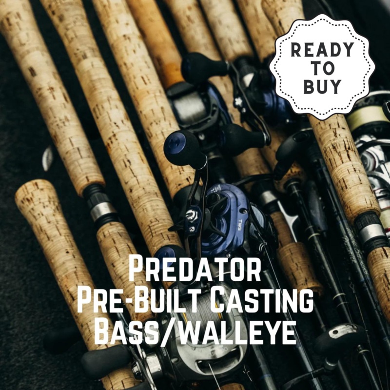 Thorne Bros. Predator Bass/Walleye Rods – Casting