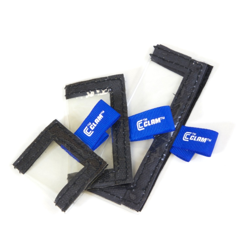 Clam Tackle Pouches (3 Pack)|Small|Medium|Large