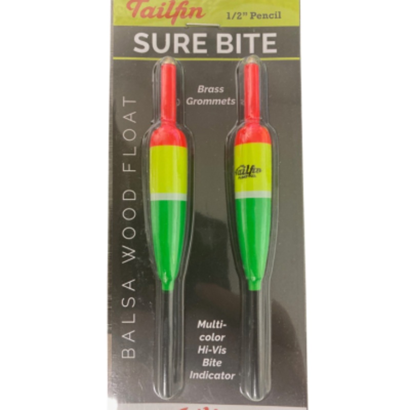 Tailfin – Pencil – Sure Bite Spring & Slip Float