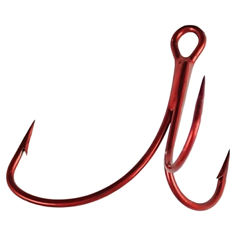 VMC Sure-Set 4X Treble Hook||2||4||6|Red|Nickel