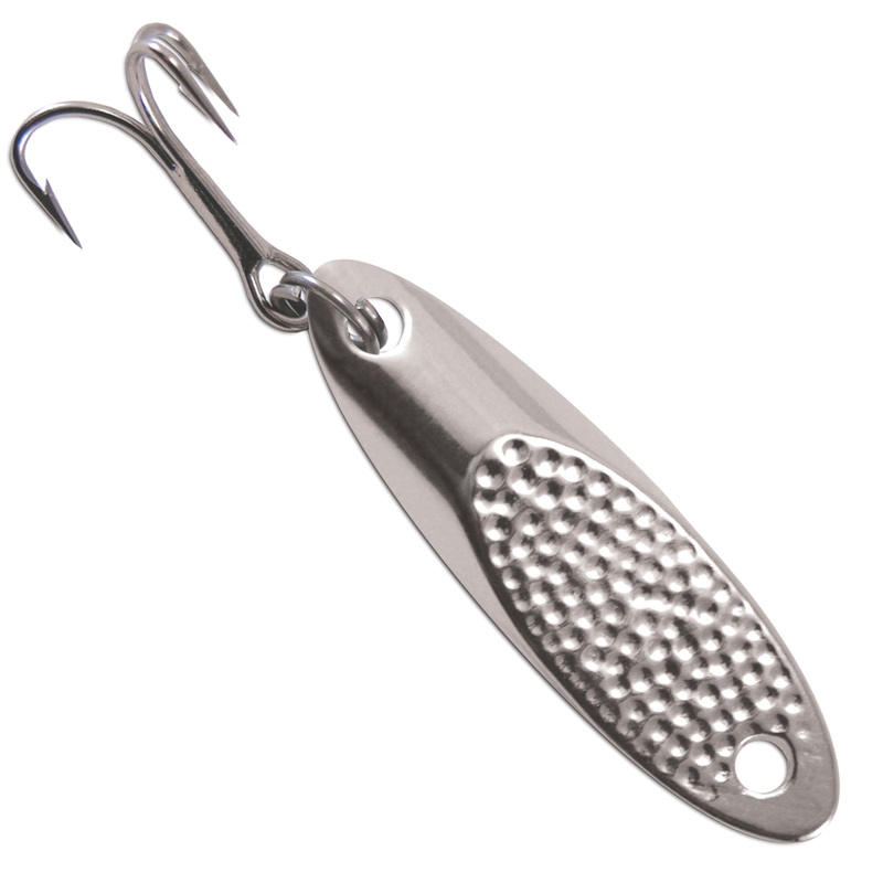 Acme Hammered Kastmaster|SW132H – (1/32oz.)|SW124H – (1/24oz.)|SW225H – (1/12oz.)|SW105H – (1/8oz.)|SW10H – (1/4oz.)|SW138H – (3/8oz.)|Hammered Chrome|Hammered Gold