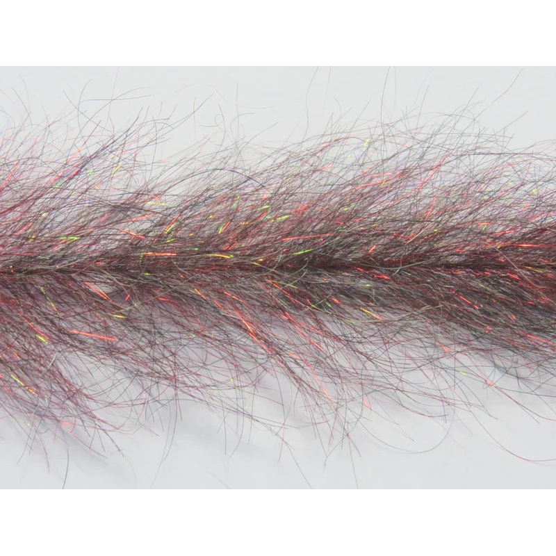 Frenzy Fly Fiber Brush|1 inch|Bleeding Black|Live Bait|Belly White|Black|Electric Violet|Shaded Tan|Livebait