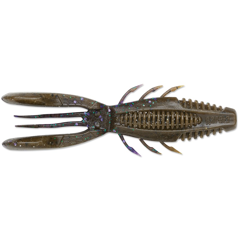 Rapala CrushCity Bronco Bug|4″ (6 Pack)|Bama Bug|Black Blue Green Pumpkin|Bama Craw|Black N’ Blue|California Craw|Green Pumpkin Blue|Green Pumpkin Blue Pearl|Green Pumpkin Magic|Green Pumpkin|Black Blue Flake|Sprayed Grass|Tilapia Magic