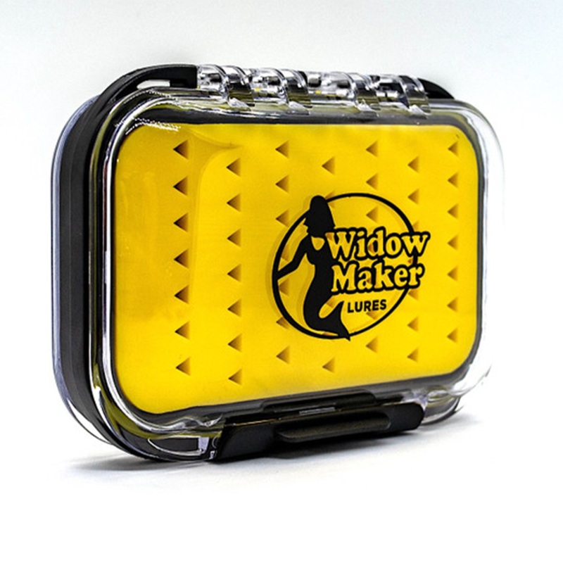 Widow Maker Ice Jig Boxes|Small Deluxe Jig Box (Silicone)|Medium Deluxe Jig Box (Silicone)|Medium Deluxe Jig Box|Tungsten Suitcase