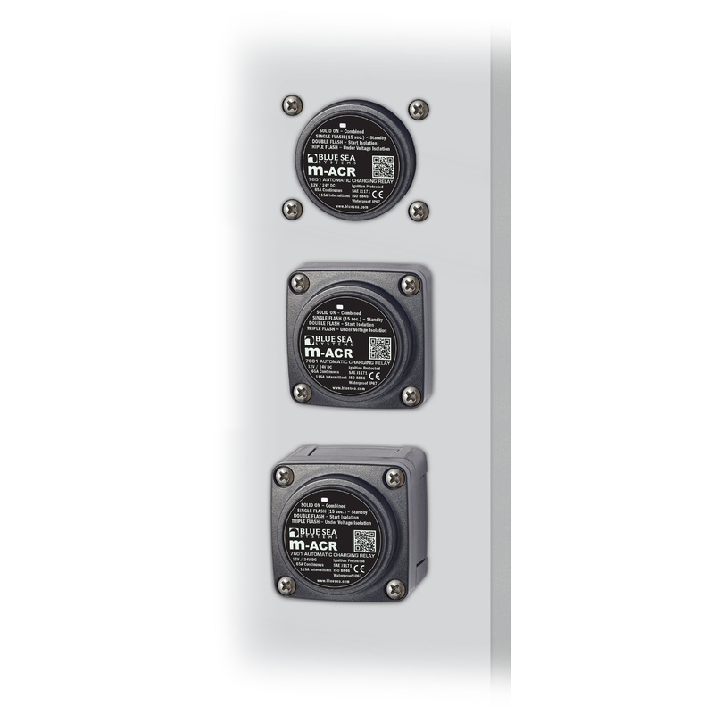 Blue Sea Systems m-Series Automatic Charging Relay – 12/24V DC 65A 7601