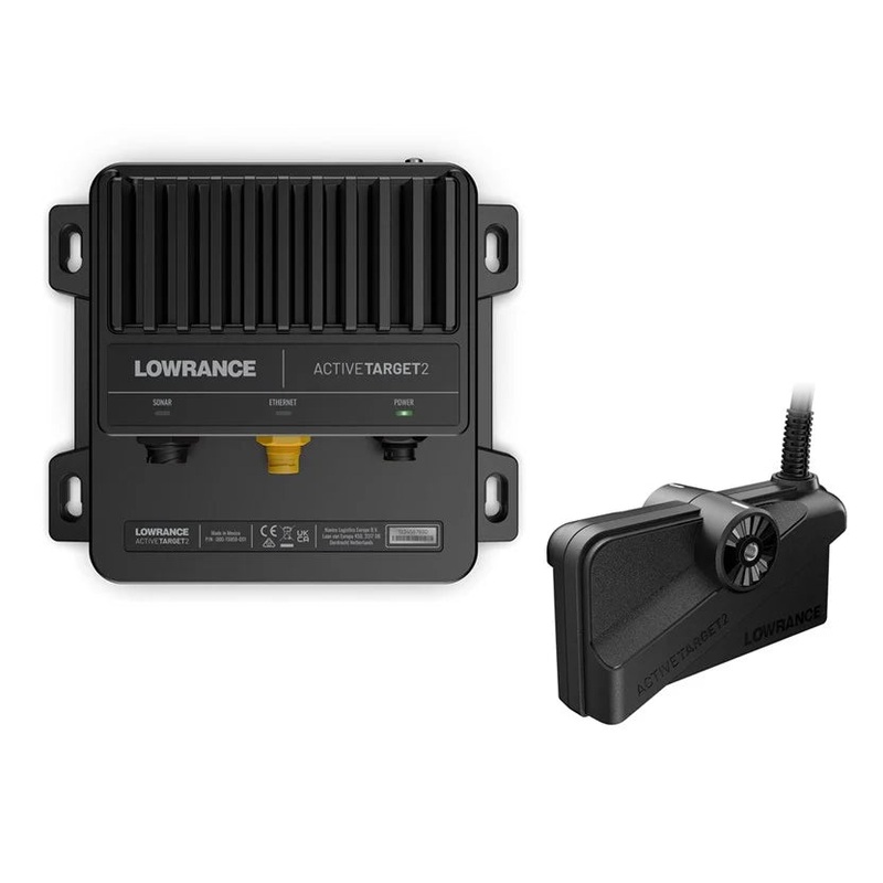 Lowrance ActiveTarget 2|ActiveTarget 2 (Module + Transducer + Mounts) 000-15959-001|ActiveTarget 2 Module Only 000-15961-001|ActiveTarget 2 Transducer Only 000-15962-001