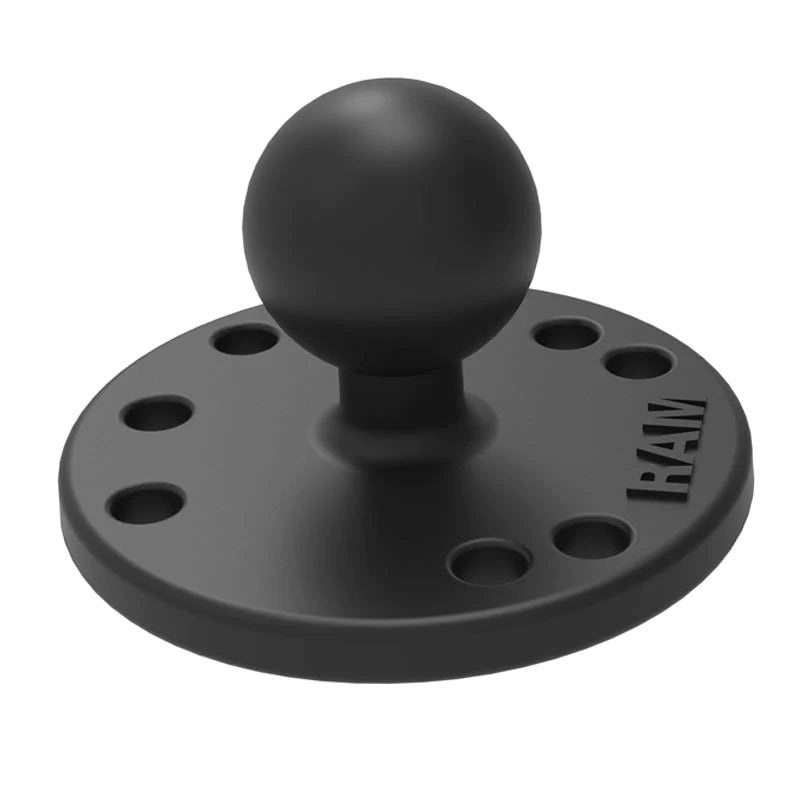 RAM Mounts Round Plate with Ball – B Size RAM-B-202U