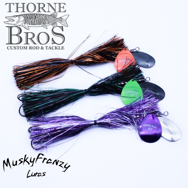 Musky Frenzy Apache Stag IC7|Black/Nickel|Black/Black|Black/Orange|Walleye|Blue Storm|Purple Rain|Gold Shiner|Black/Green|Money|Copper Inferno|Black Ice|Orange Flash|Firetiger/Black|Copper Sucker|Black/Purple/Gold|Night Stalker|White Ice|Bluegill|Perch|Sh