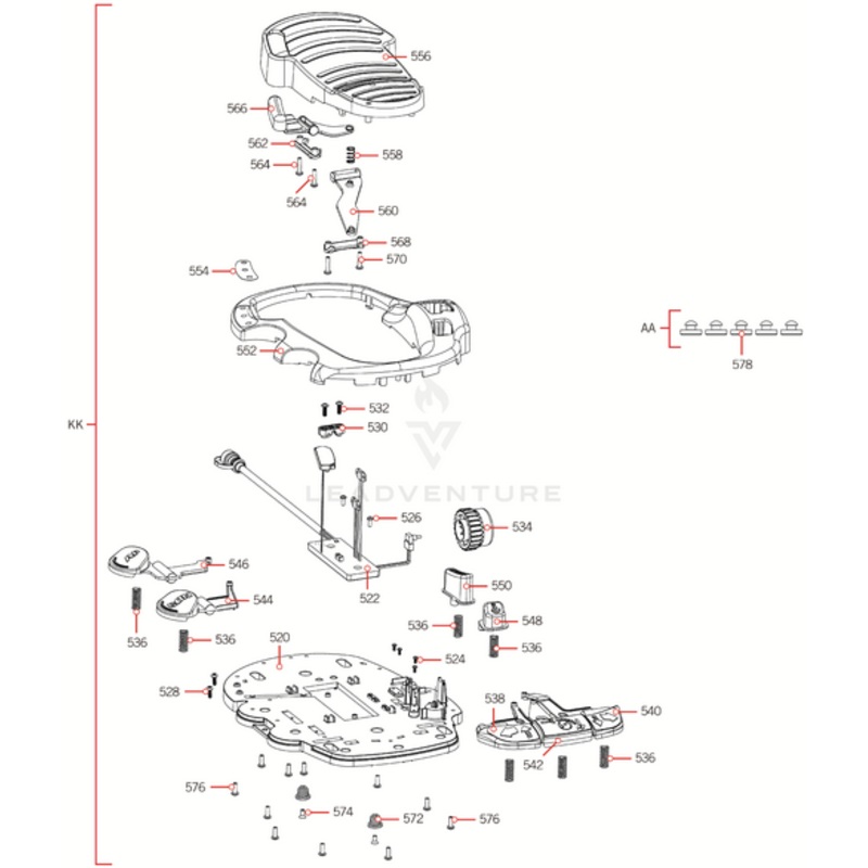 Minn Kota BUTTON,AP,FT PEDAL (SUB) P/N: 2323725