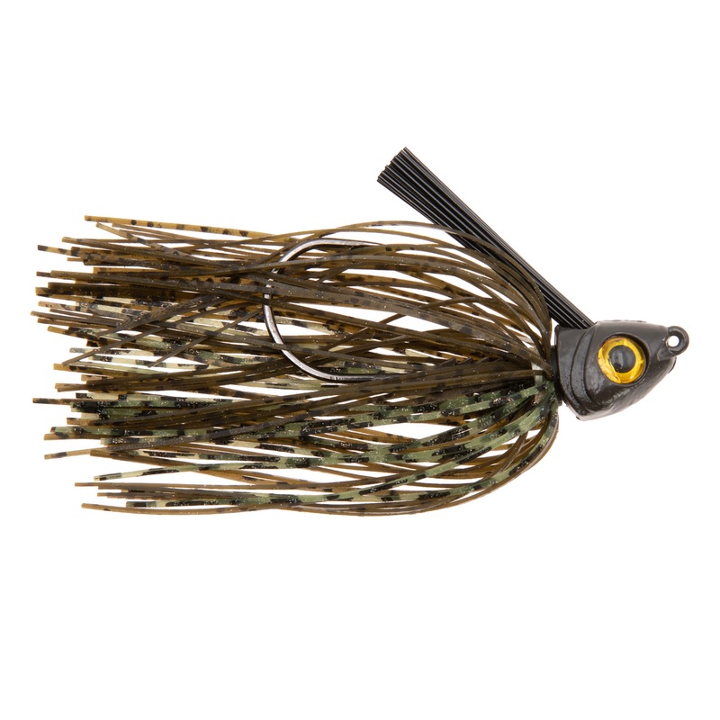 All Terrain Finesse Swim Jig|1/4oz.|3/8oz.|Green Pumpkin|Black Blue|Bullgill|Bone|Baby Bass|Perch|Sexy Shad|Sprayed Grass|Dirty Gill|Chartreuse|Super Bug|Smoke Purple|Fire Craw