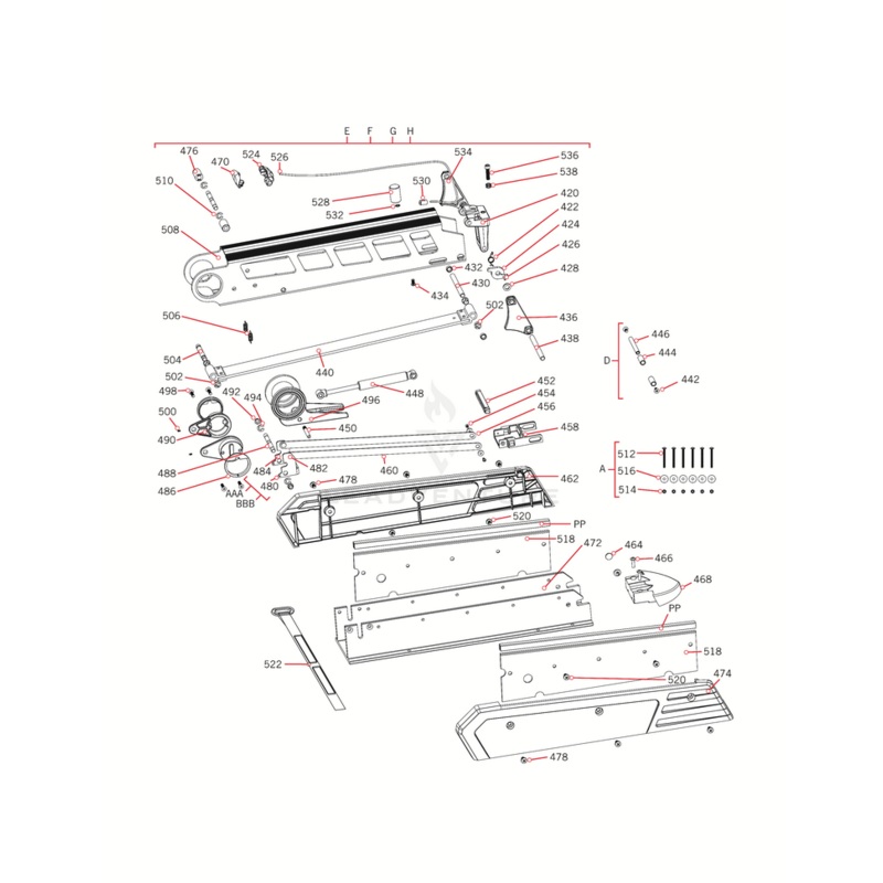 Minn Kota PIN-PIVOT, 7/16 X 3 1/8 SS P/N: 2282606