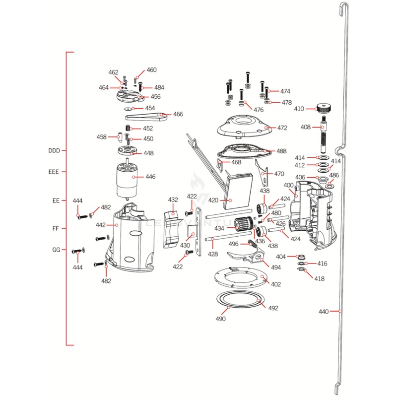 Minn Kota ASSY, TRIM MODULE, FW, 72(~) P/N: 2887820