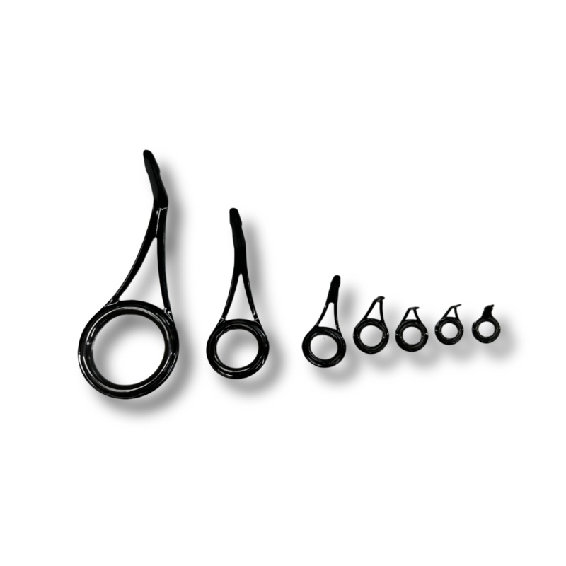 Spinning Rod Guide Sets|6′ – (6) Guides|6’6″ – (7) Guides|7′ & 7″6 – (8) Guides