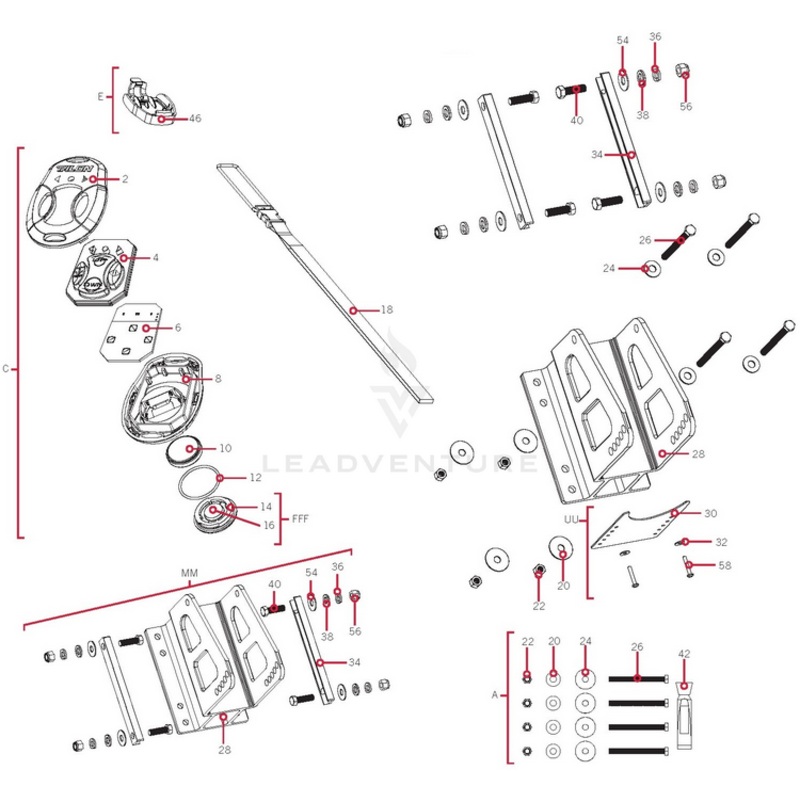Minn Kota GASKET,BATTERY COMPARTMENT P/N: 2376941