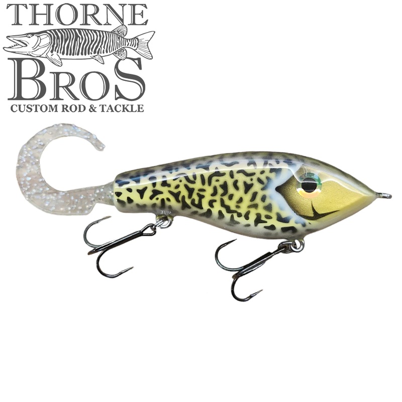 Shum Shum Tap Dancer|6.5″|Crappie|Tiger|White Tiger|Firetiger|Kodiak Clown|Perch|Black Ghost|Walleye|Cisco