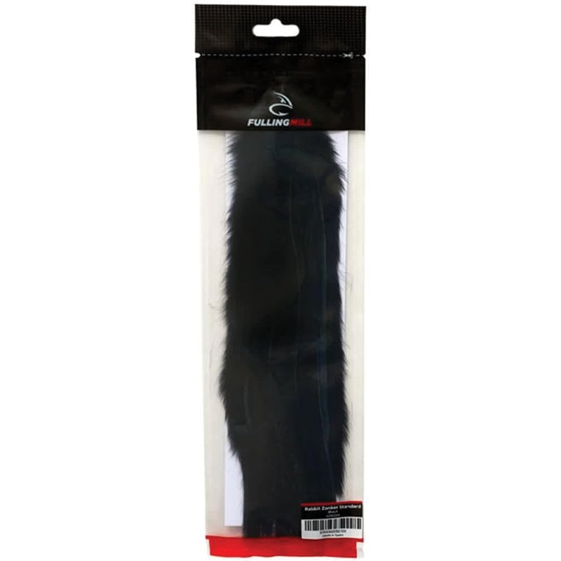 Fulling Mill Rabbit Zonker|White|Black|Olive|Charcoal|Yellow|Chartreuse|Orange|Purple|Craw Orange|Olive Grizzly Black Barred|Yellow Black Barred|Fire Tiger Black Barred|Olive Brown Barred