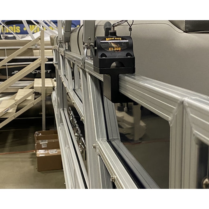 Brew City Pontoon Mount Square Rail 3000