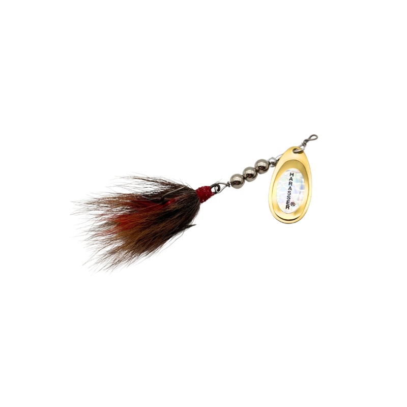 Windels Pike Harasser|Perch/Chartreuse|Chartreuse/Chartreuse|Red/White/Nickel|Natural/Brown/Gold