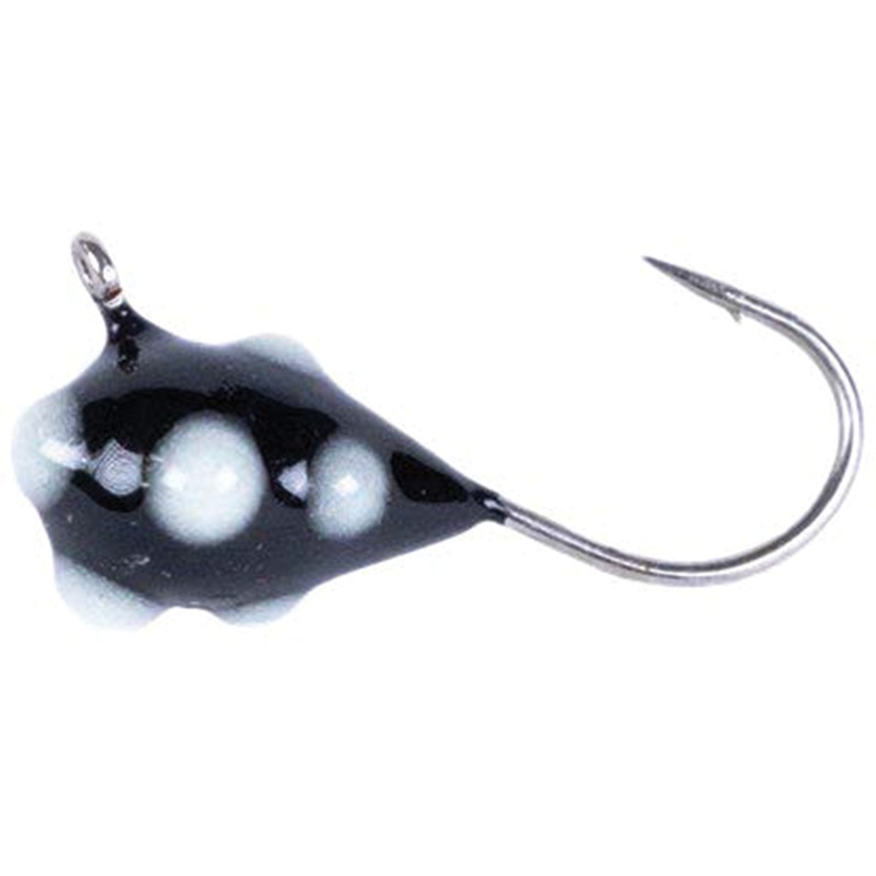 Clam Confetti Drop Jig|14 (1/64 oz.)|12 (1/32 oz.)|10 (1/16 oz.)|Black/White Glow Dot|Black/Chartreuse Glow Dot|Black/Pink Glow Dot|Orange/Multi-Color Glow Dot|Brown/Multi-Color Glow Dot|Purple/Multi-Color Glow Dot|Blue/Multi-Color Glow Dot|Green/Multi-Co
