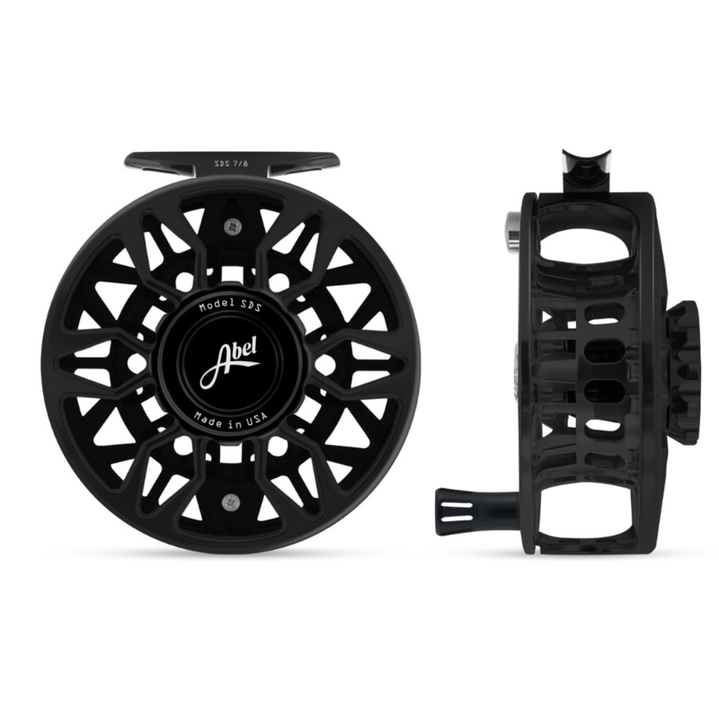Abel SDS Ported Reel|Gloss Black|Slate Grey/Platinum|7/8|9/10|11/12