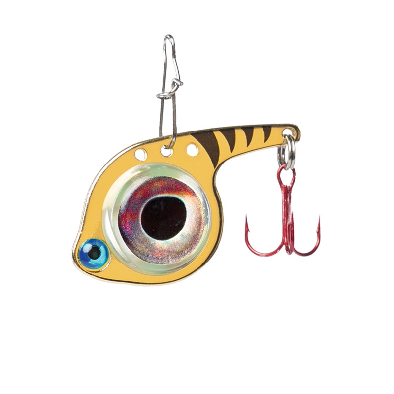 Fish Daddy Dirty Bomb Minnow|1/8oz.|1/2oz.|Gold|Blue Blinking LED|Red Blinking LED|Green Blinking LED|Pink Blinking LED|Gold Blinking LED
