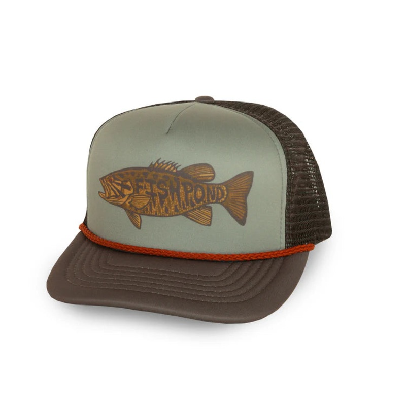 Fishpond Hat|Sabalo Trucker-Overcast|Smallie-Foam