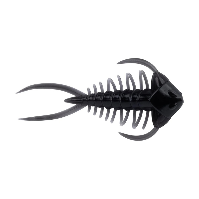 Berkley Powerbait Trilobite|1.5″ (6 Pack)|Black|Blown Motor|Chartreuse|Electric Chicken|Glow White|Natural|Purple Rain|Smoke|Tropical|White