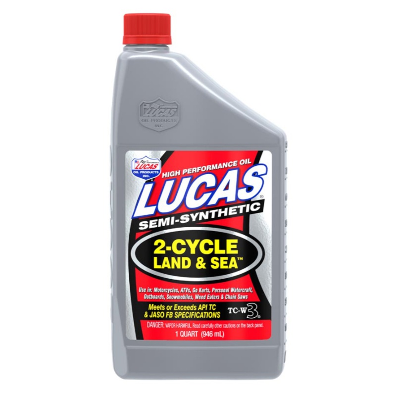 Lucas Land & Sea 2-Cycle Oil|Quart|Gallon