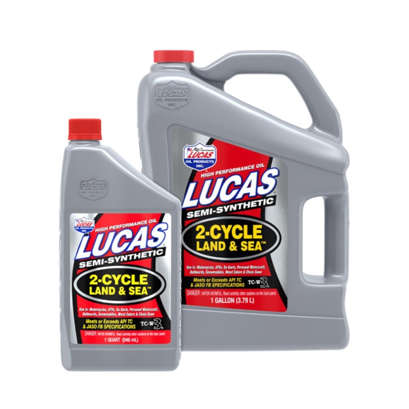 Lucas Land & Sea 2-Cycle Oil|Quart|Gallon