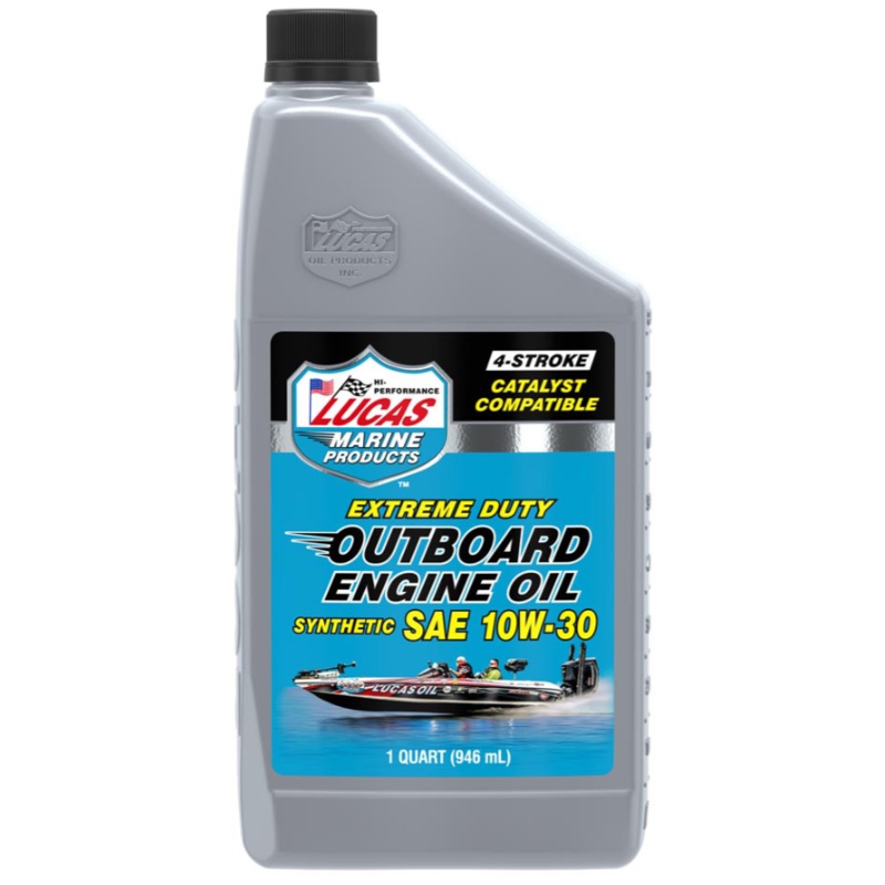Lucas Outboard Engine Oil Synthetic SAE 10W-30