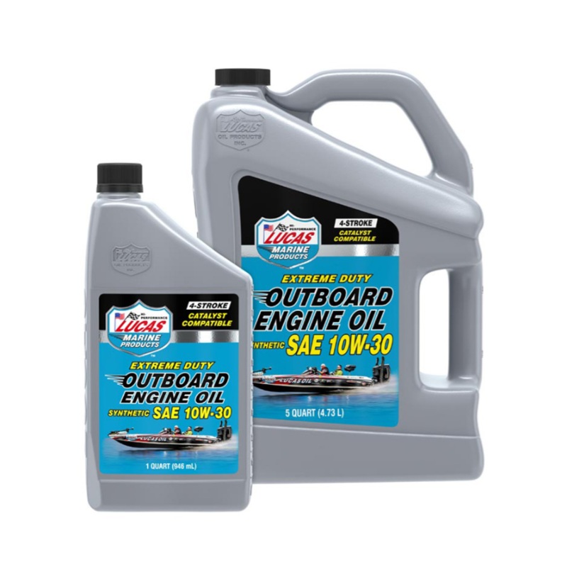 Lucas Outboard Engine Oil Synthetic SAE 10W-30