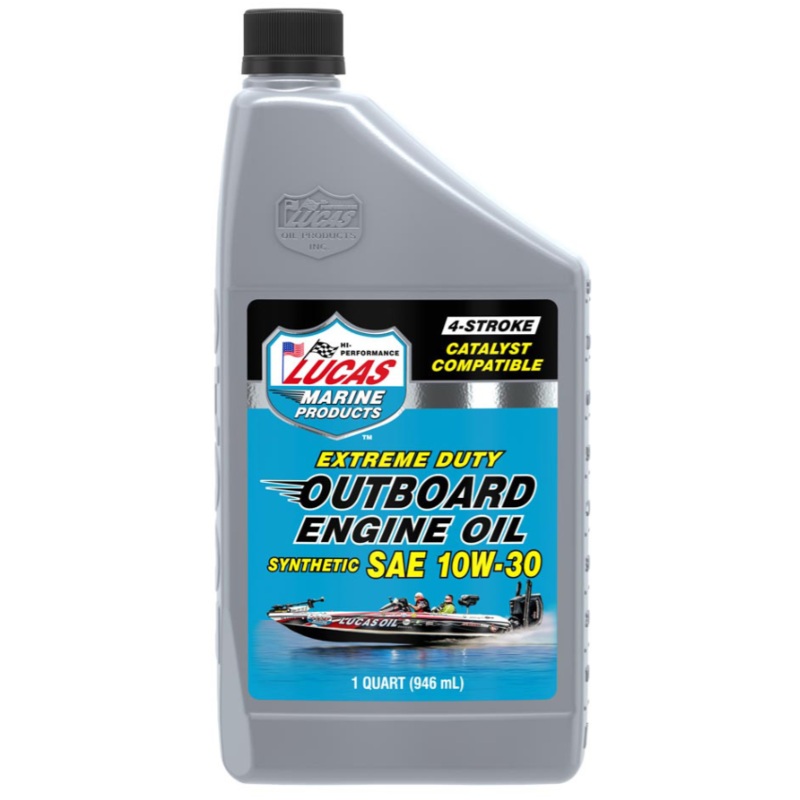 Lucas Outboard Engine Oil Synthetic SAE 10W-40