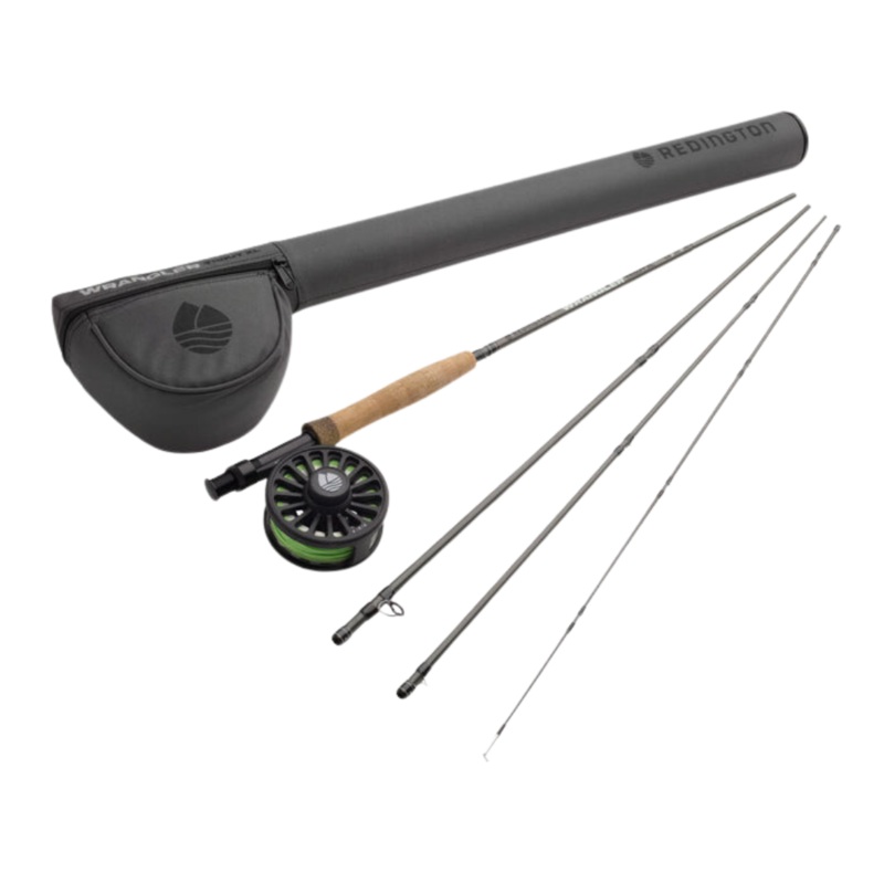Redington Wrangler Kit|Trout Kit 590-4 9′ 5wt.|Trout Xl Kit 690-4 9′ 6wt.|Bass Kit 790-4 7wt.|Salmon Kit 890-4 8wt.