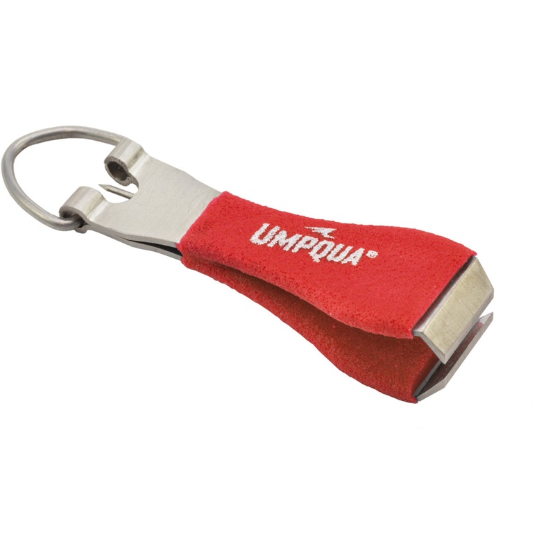 Umpqua Rivergrip Tools|Nipper w/ Lanyard|Nipper w/ Zinger|Hook File Red|Hook File Black|5″ Straight Clamp