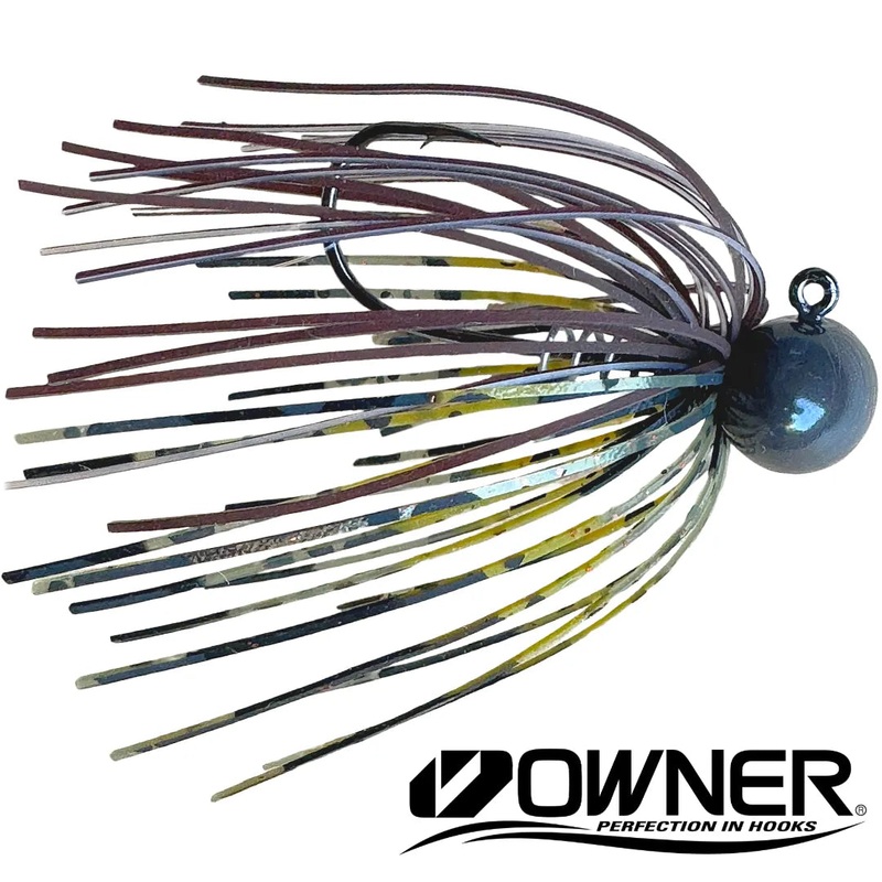 Cast Again Ringer Jig|3/8 oz.|1/2 oz.|Alpha Craw|Black|Black Blue|Goby Melt|Green Pumpkin|Magic Craw|Northwoods Craw|Watermelon Red