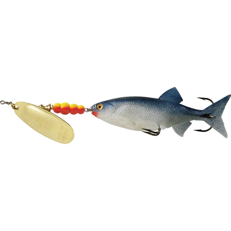 Mepps Comet MX Mino|Gold|Silver|13/16 oz.